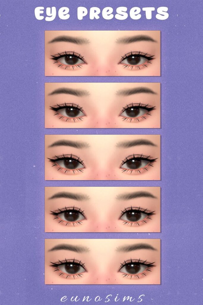 sims 4 eye presets set