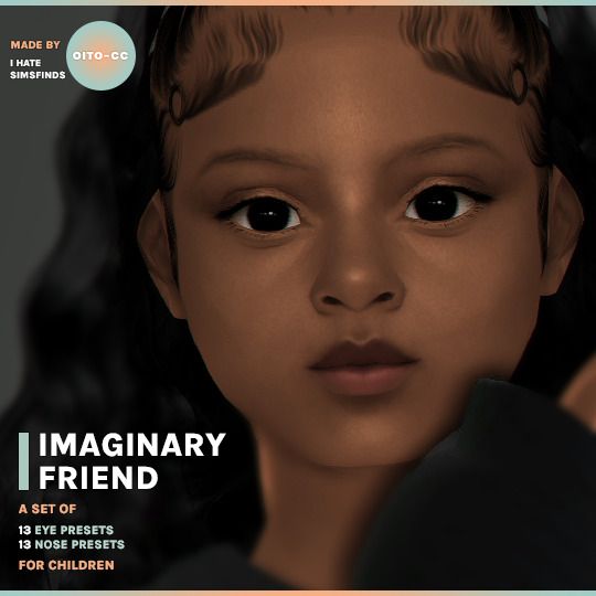 sims 4 face presets for children