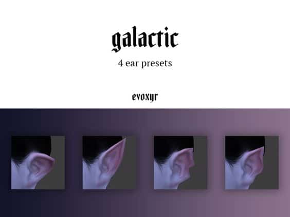 sims 4 galactic ear presets