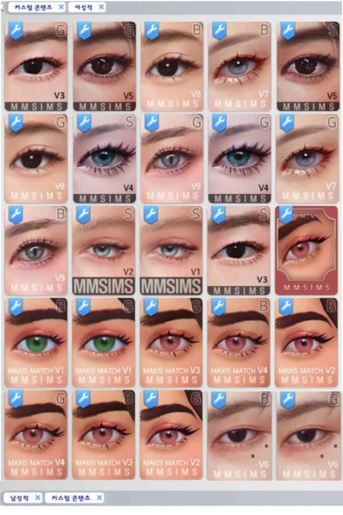 sims 4 lashes updated