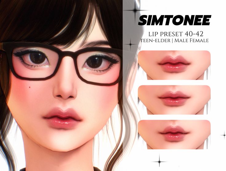 sims 4 lip preset