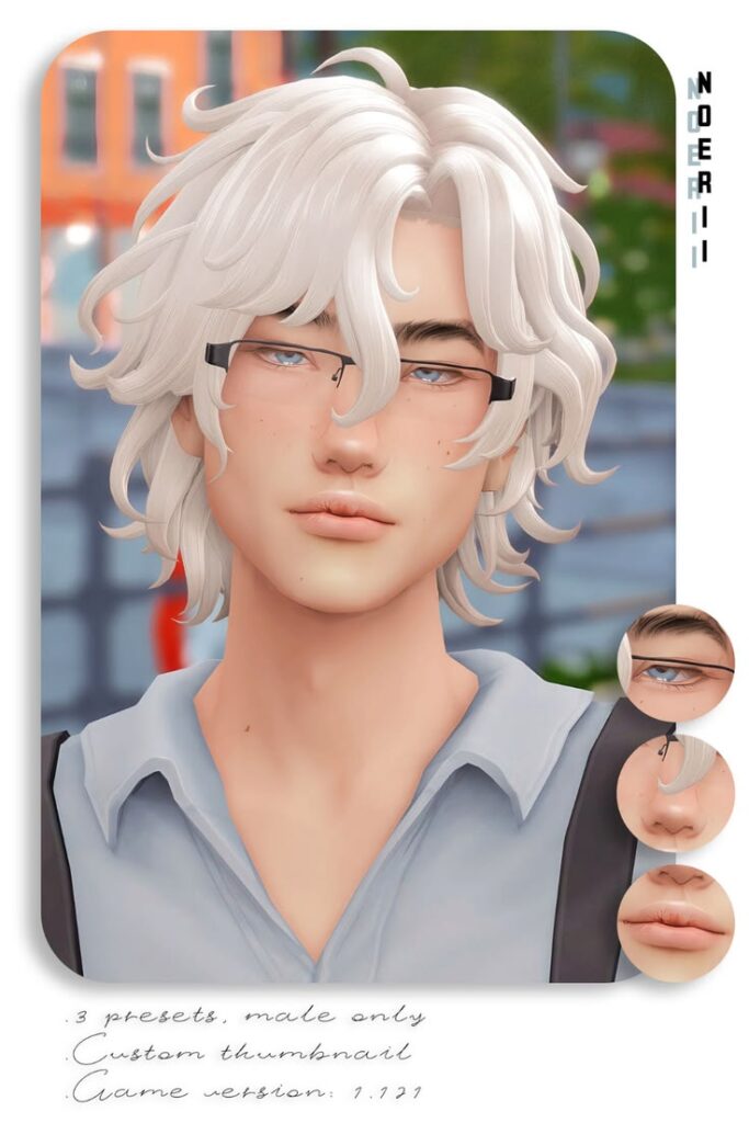 sims 4 male preset set