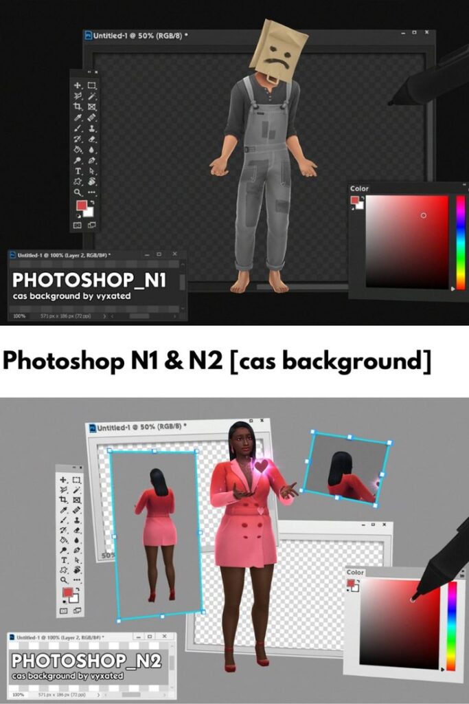sims 4 photoshop cas background