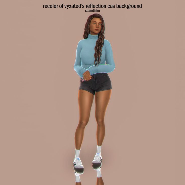 sims 4 reflection cas background recolor