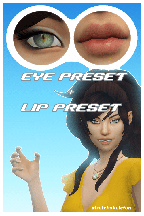 sims 4 slit pupils eye presets