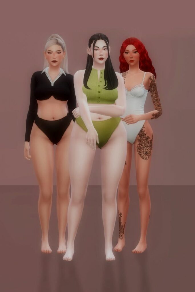 the sims 4 body presets pack