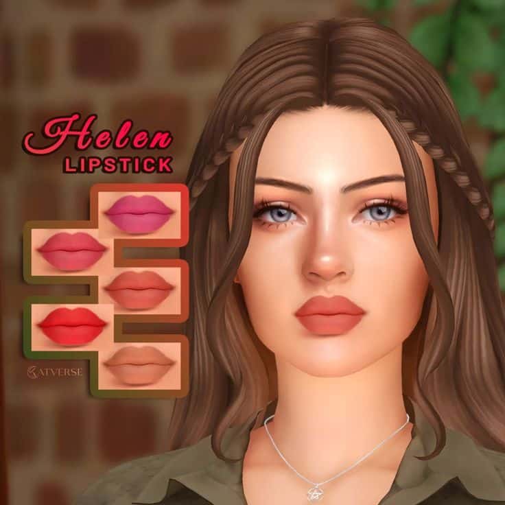 best lipstick cc sims 4