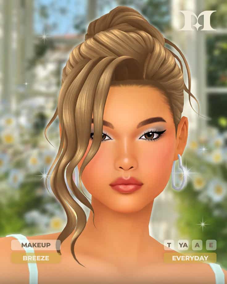 best makeup cc set sims 4