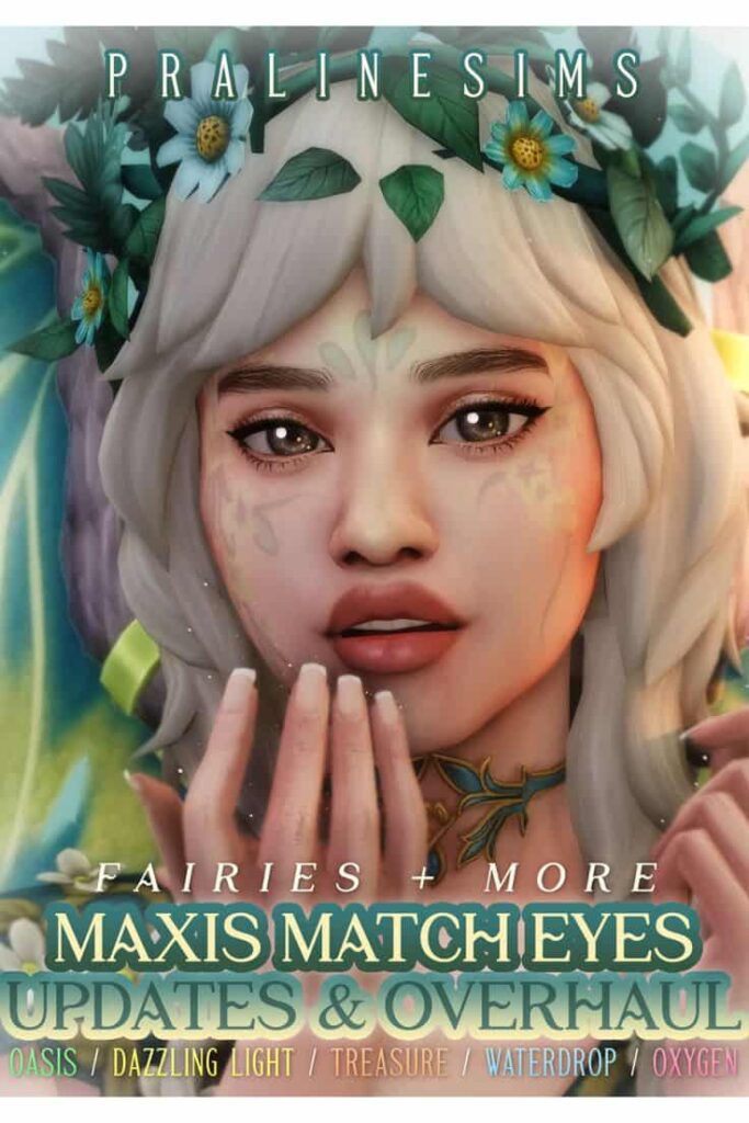 best maxis match eyes pack