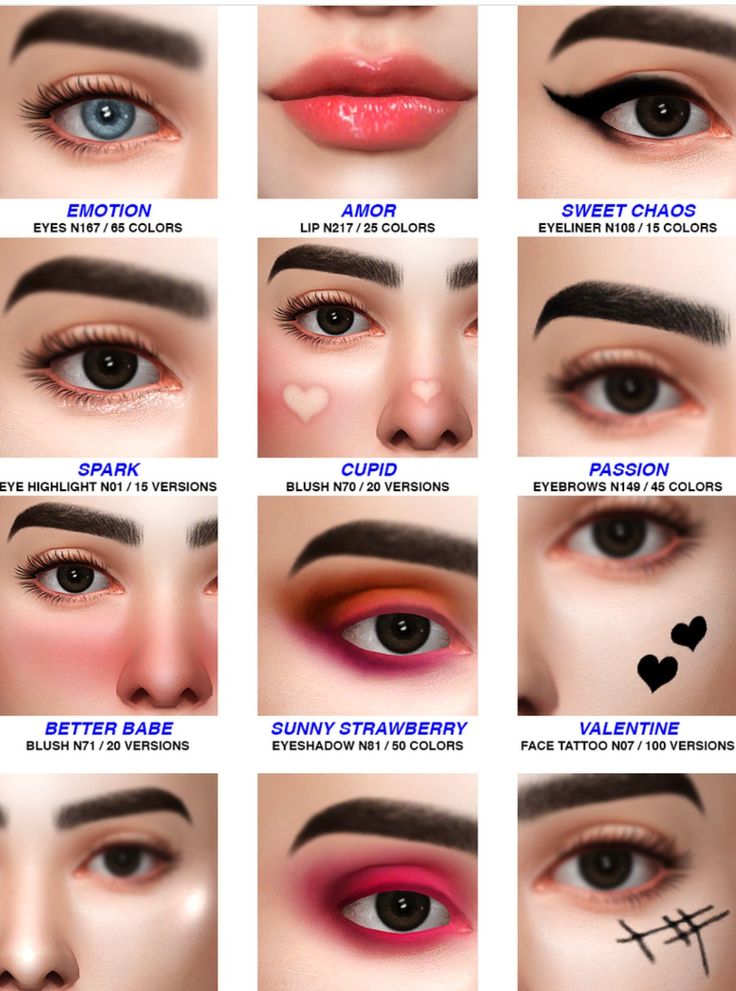 best sims 4 makeup cc pack
