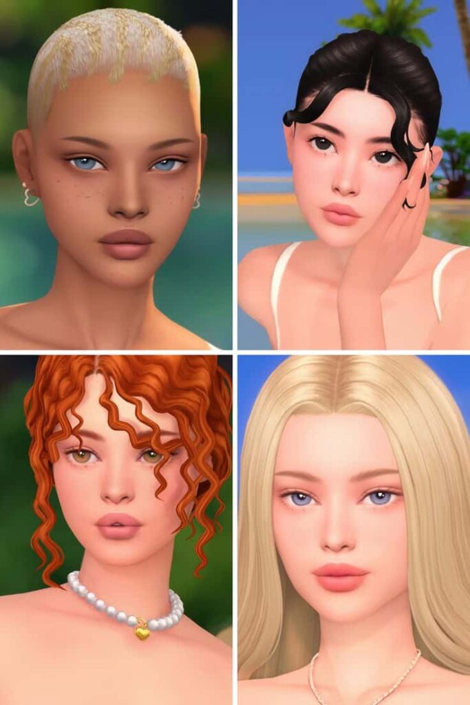 maxis match skin CC