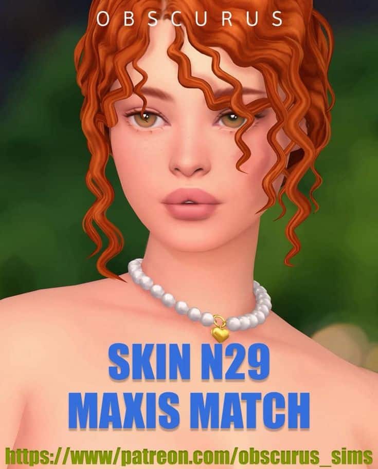 maxis match skin overlay
