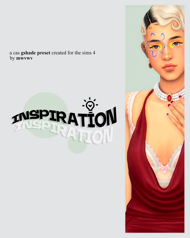 sims 4 CAS gshade presets