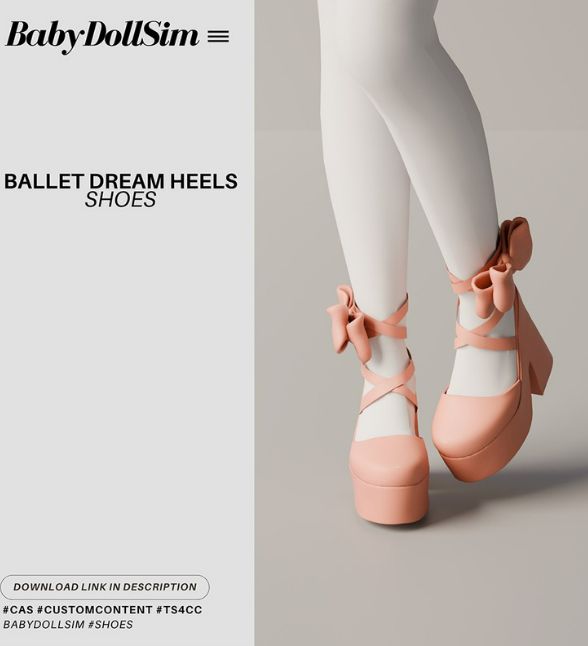 sims 4 ballet heels