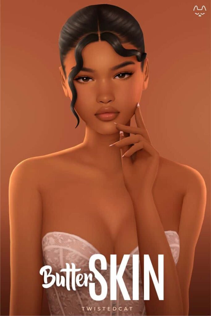 sims 4 butter skin cc