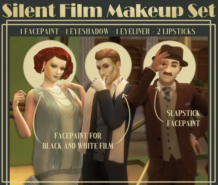 sims 4 cc makeup set