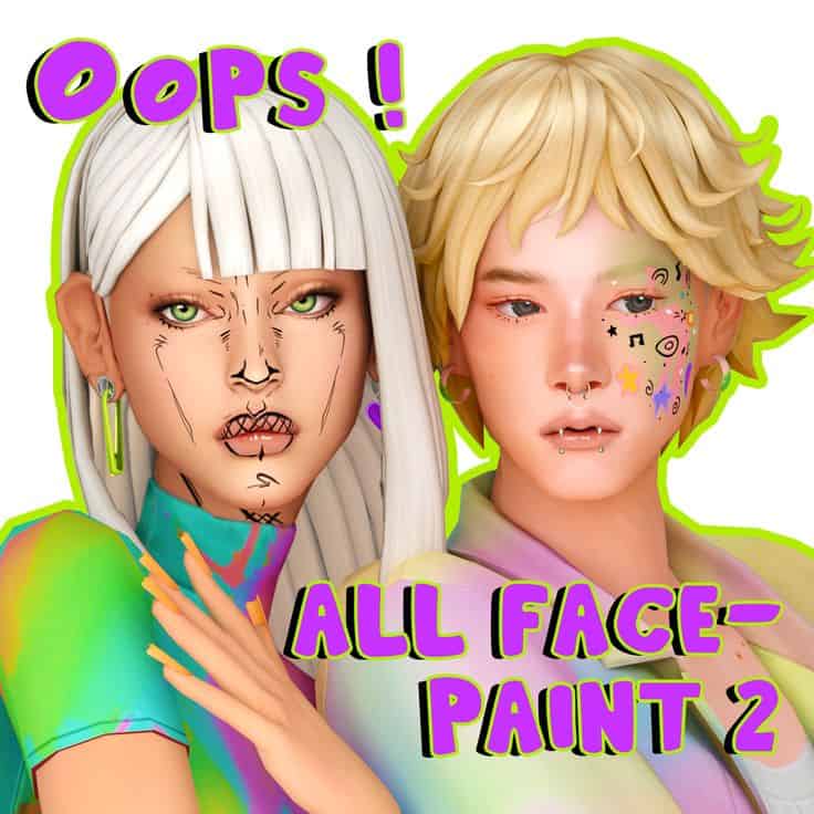 sims 4 facepaint makeup