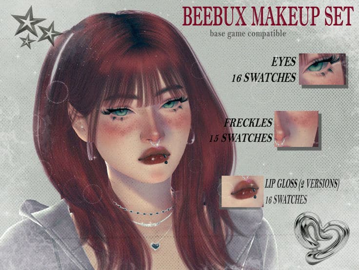 sims 4 new makeup cc set