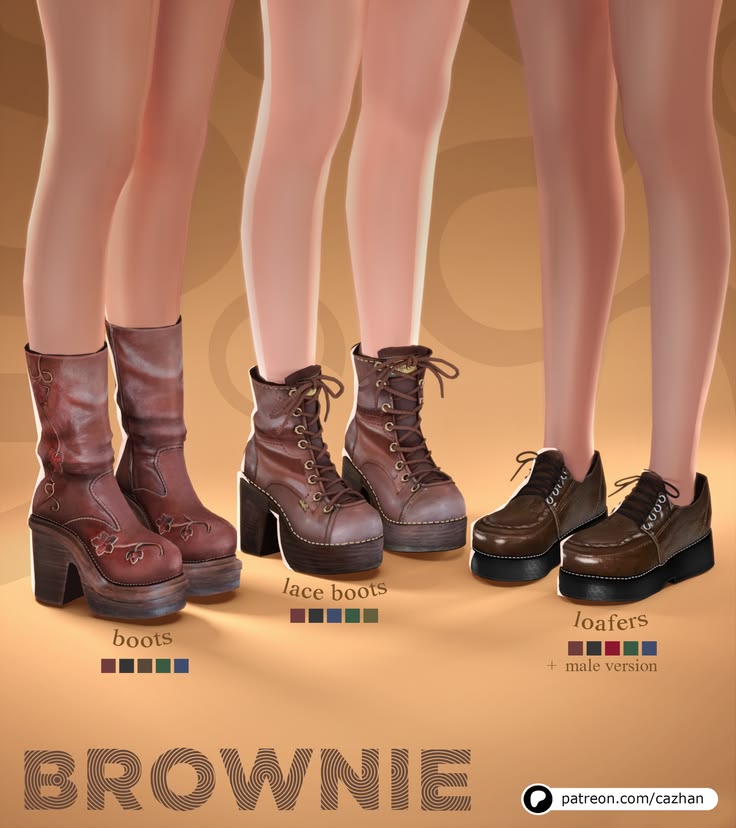 sims 4 shoes cc pack