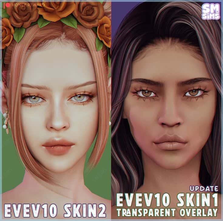 sims 4 skin cc and overlay