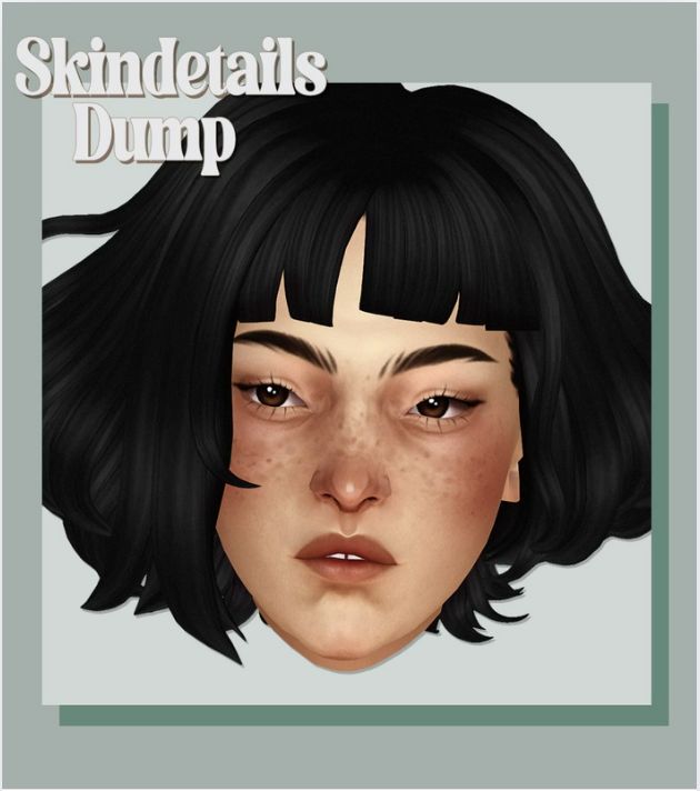sims 4 skin details