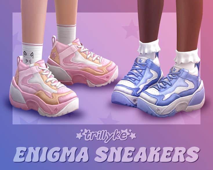 sims 4 sneakers maxis match