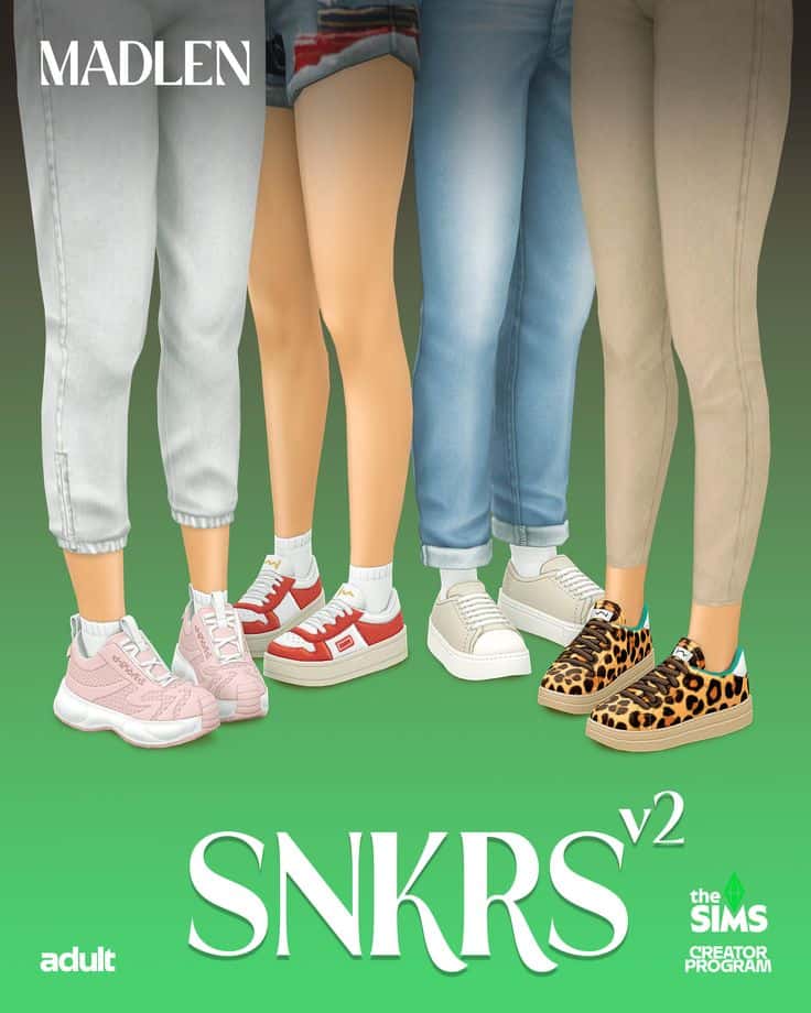 sims 4 sneakers set
