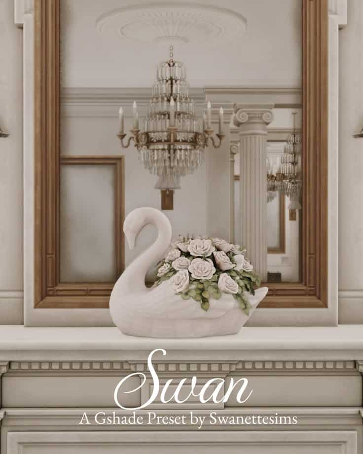 sims 4 swan gshade preset