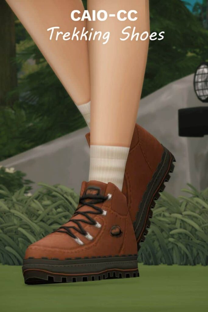 sims 4 trekking shoes cc