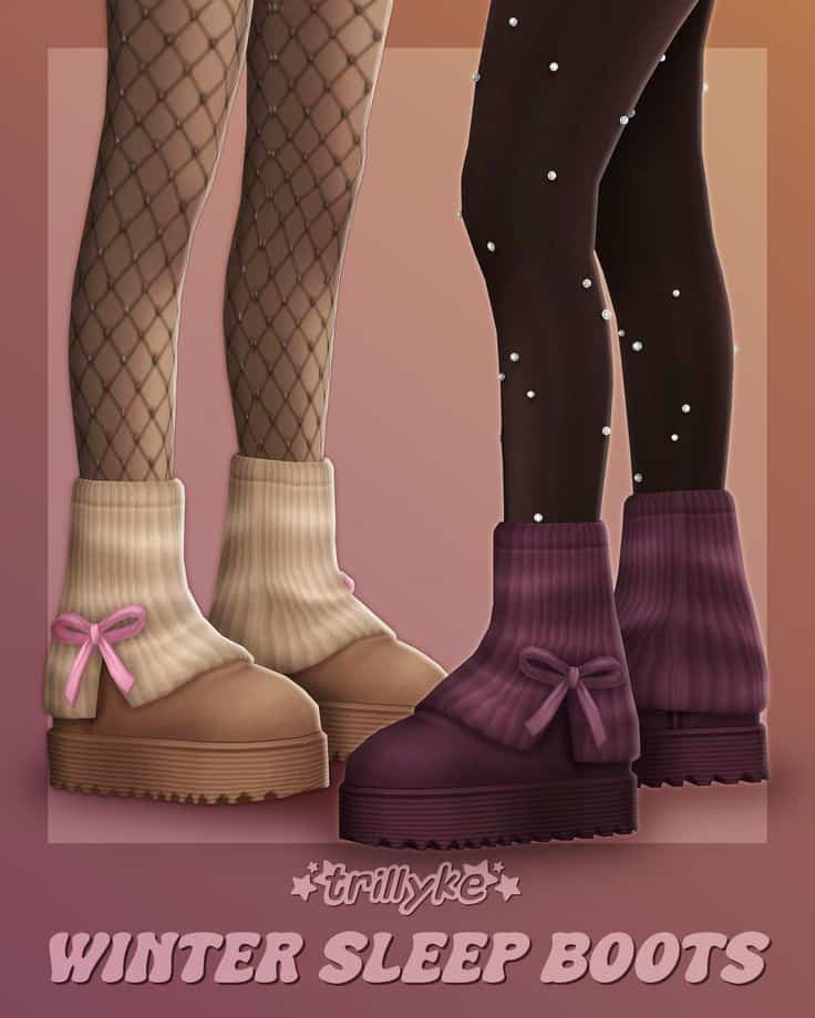 sims 4 ugg boots cc