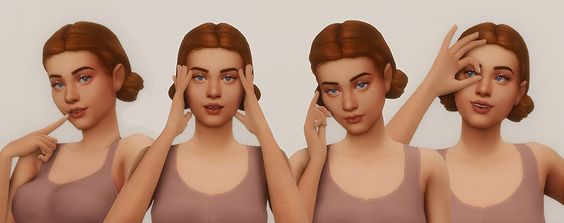 hands up sims 4 cas poses