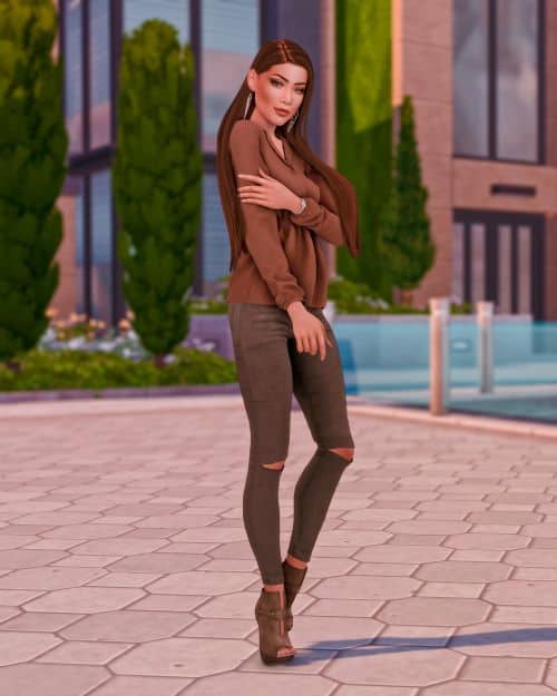 sims 4 cas pose pack