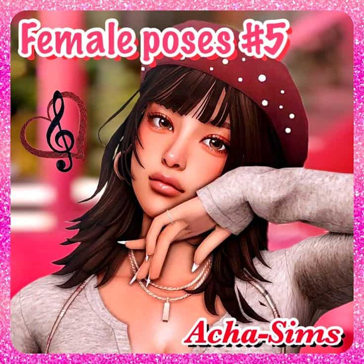 sims 4 female poses
