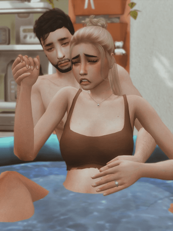 sims 4 home birth poses