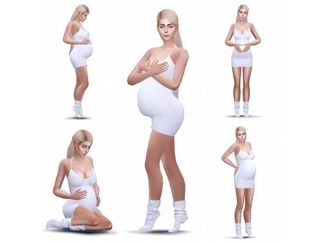 sims 4 maternity shoot poses