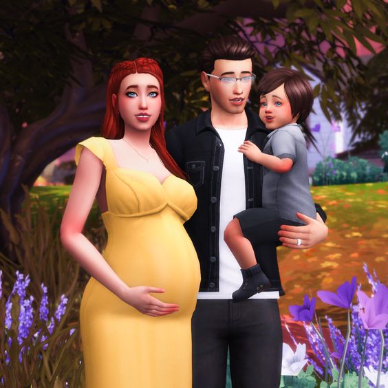 sims 4 pregnancy pose pack