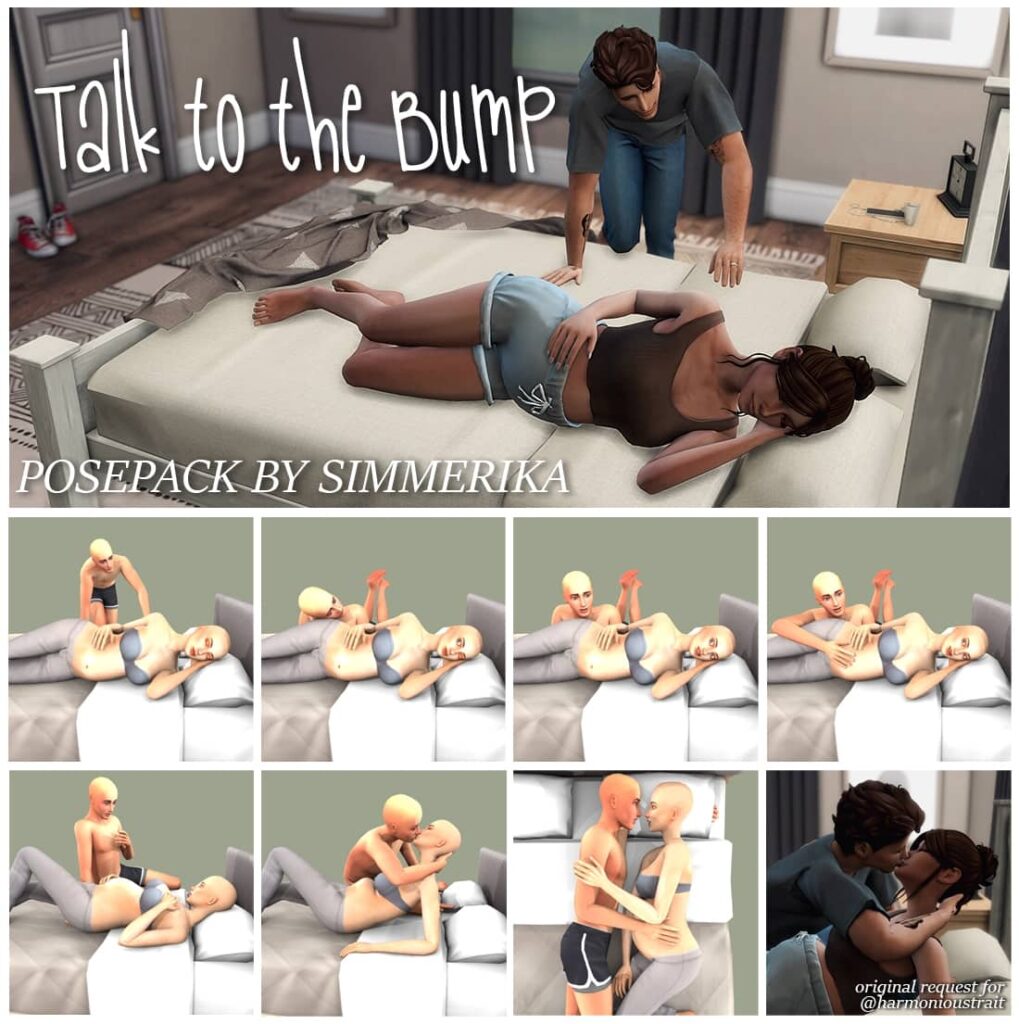 sims 4 pregnancy sleeping poses