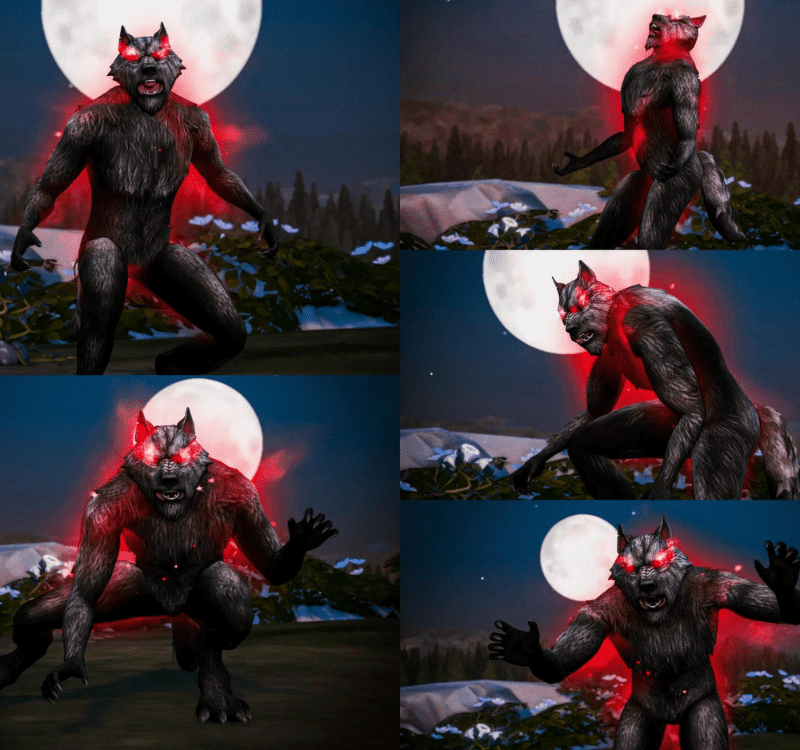 sims 4 werewolf