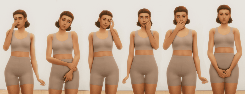 the sims 4 cas poses