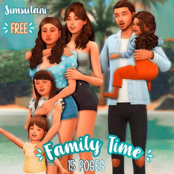 the sims 4 family poses