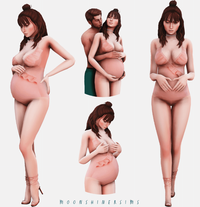 unique sims 4 pregnancy poses