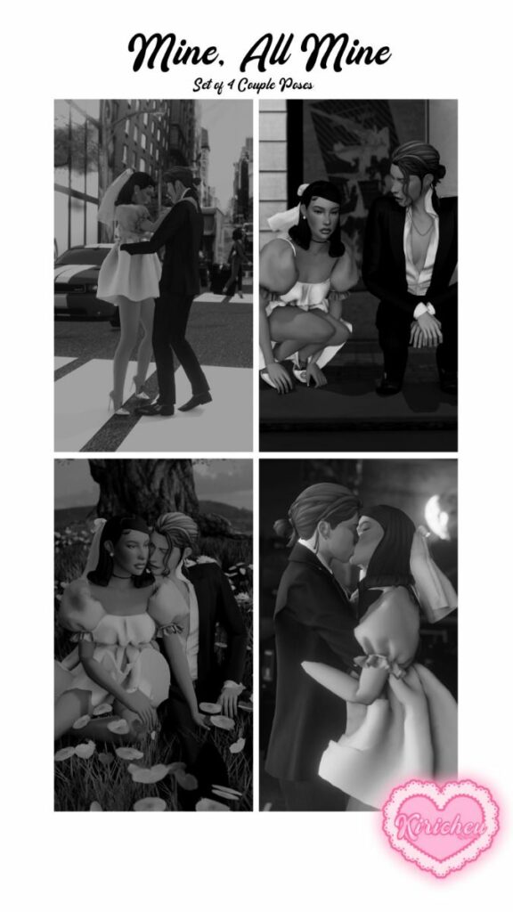 wedding poses sims 4