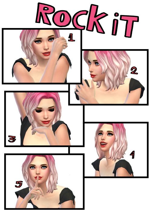 rock it sims 4 gallery poses