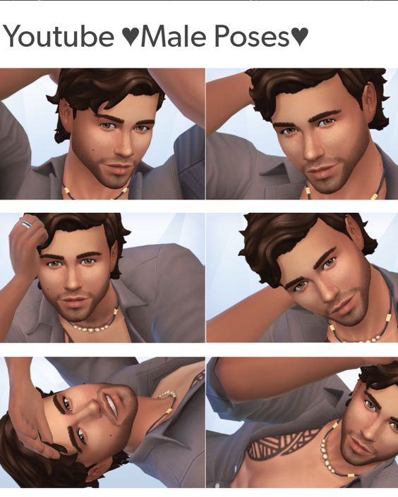 sims 4 cc male poses