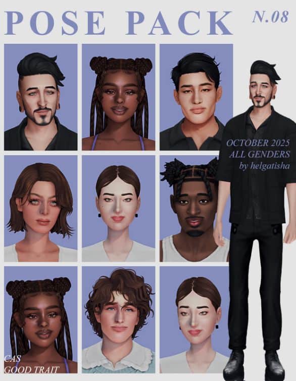 sims 4 face close up poses