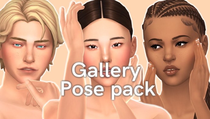 sims 4 gallery pose pack