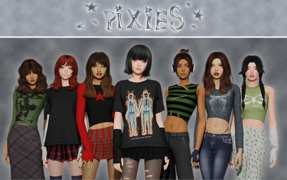 sims 4 grunge clothes