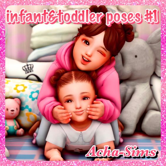 sims 4 infant and toddler poses