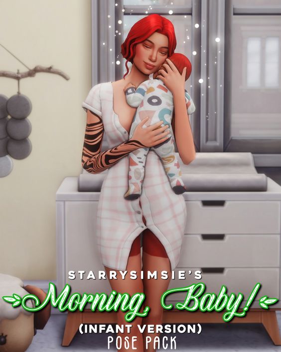 sims 4 infant solo poses