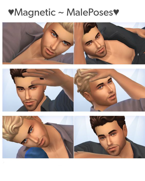 sims 4 male magnetic poses